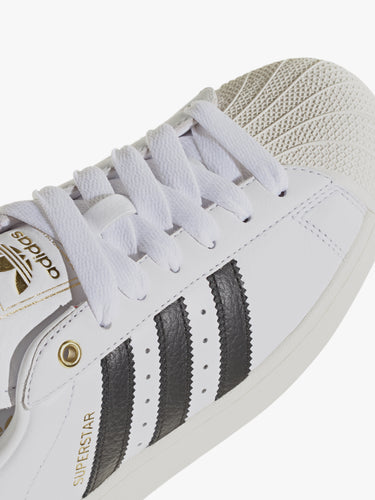 Adidas - Superstar II Sneakers in Cloud White, Core Black and Off White