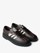 Adidas - Samba LX Freizeit SFTM Sneakers in Aurora Coffe, Off White and Core Black