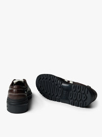 Samba LX Freizeit SFTM Sneakers in Aurora Coffe, Off White and Core Black