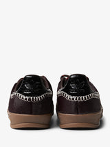 Adidas - Wales Bonner Gazelle Pony Sneakers in Aurora Coffee, Wonder White and Core Black