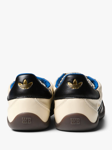 Adidas - Wales Bonner Karintha OG Sneakers in Wonder White, Core Black and Lush Blue