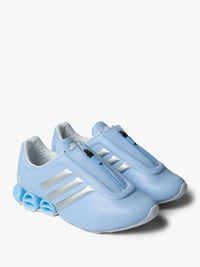Adidas - Megaride S2 Miaou Shoes in Glow Blue, Silver Metallic and Cloud White