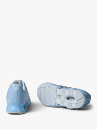 Adidas - Megaride S2 Miaou Shoes in Glow Blue, Silver Metallic and Cloud White