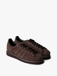 Adidas - Superstar Lux Sneakers in Brown, Brown and Aurora Coffee
