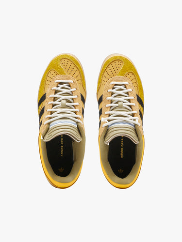 Adidas - Bad Bunny Gazelle Indoor in Solar Gold, Core Black, Gum 3