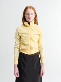 Adidas - Classic Firebird Track Top in Orange Tint and Off White