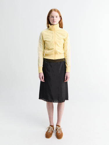 Adidas - Classic Firebird Track Top in Orange Tint and Off White