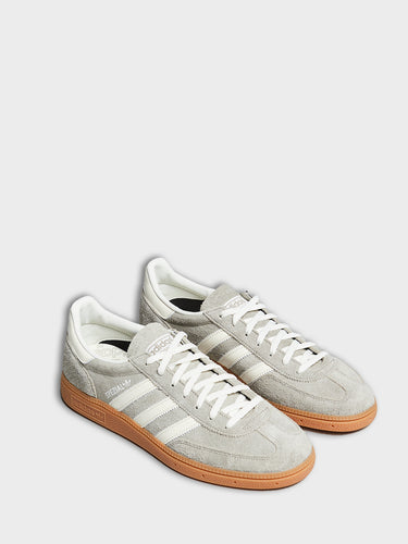 Adidas - Women's Handball Spezial Sneakers in Silver Pebble, Off White and Gum