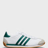 Adidas - Country OG Sneakers in Ftwr White, Collegiate Green and Ftwr White