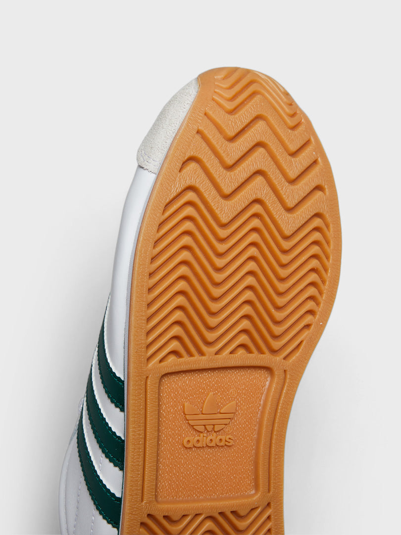 Adidas - Country OG Sneakers in Ftwr White, Collegiate Green and Ftwr White â Stoy