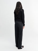 Adidas - Classic Track Pants in Black and White