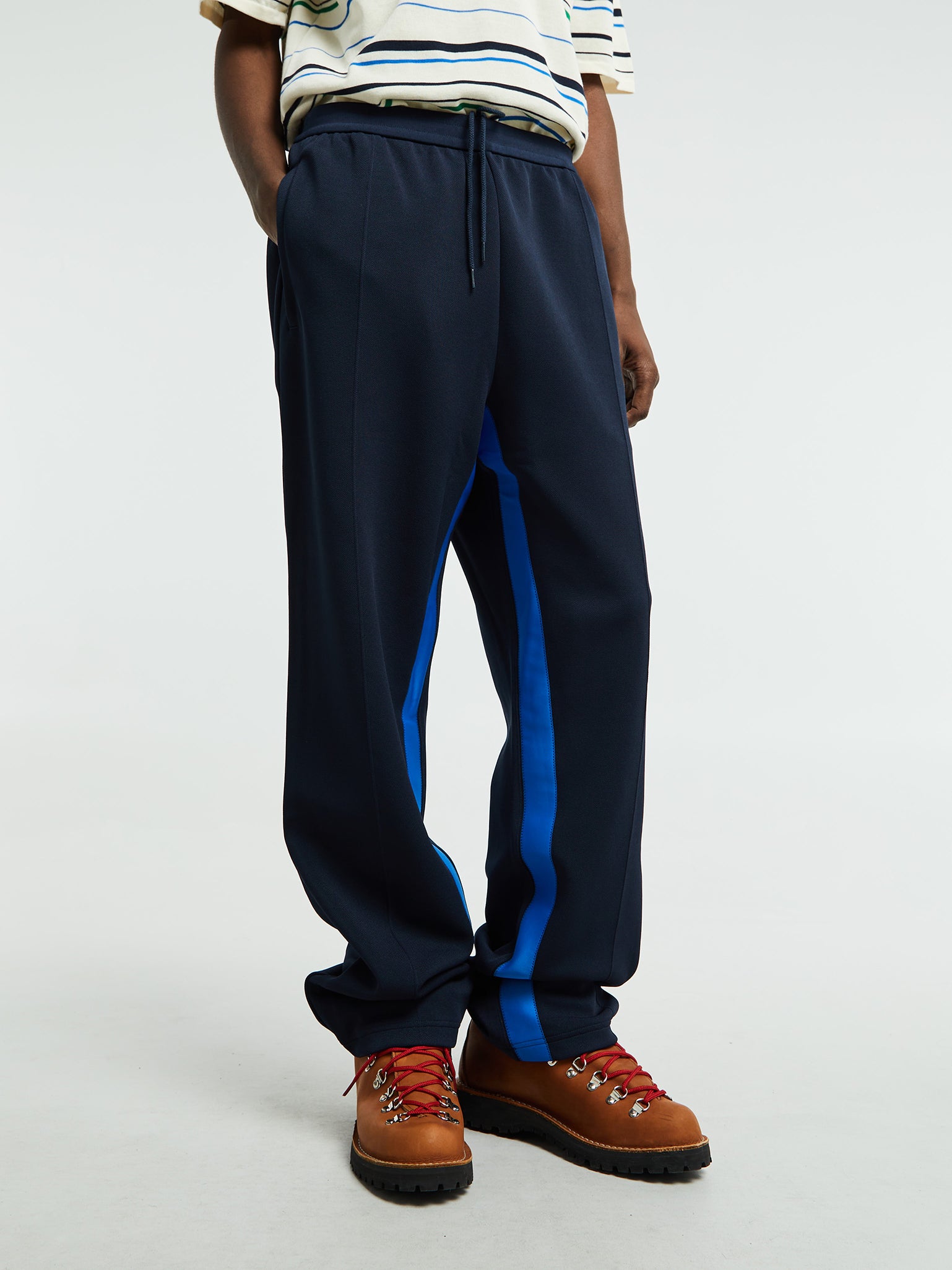 Adidas - Wales Bonner Pique Track Pants in Night Navy