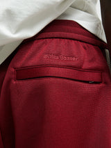 Adidas - Wales Bonner Track Shorts in Collegiate Burgundy