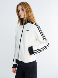 Adidas - Classic TT Track Jacket in Off White and Black