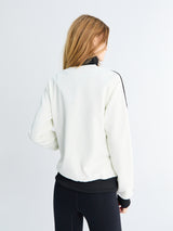 Adidas - Classic TT Track Jacket in Off White and Black