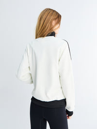 Adidas - Classic TT Track Jacket in Off White and Black