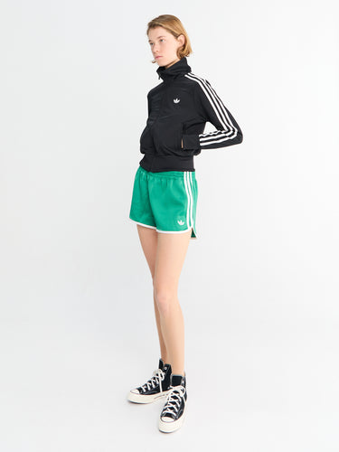 Adidas - Adicolor 3 Stripes Sprinter Shorts in Green and White
