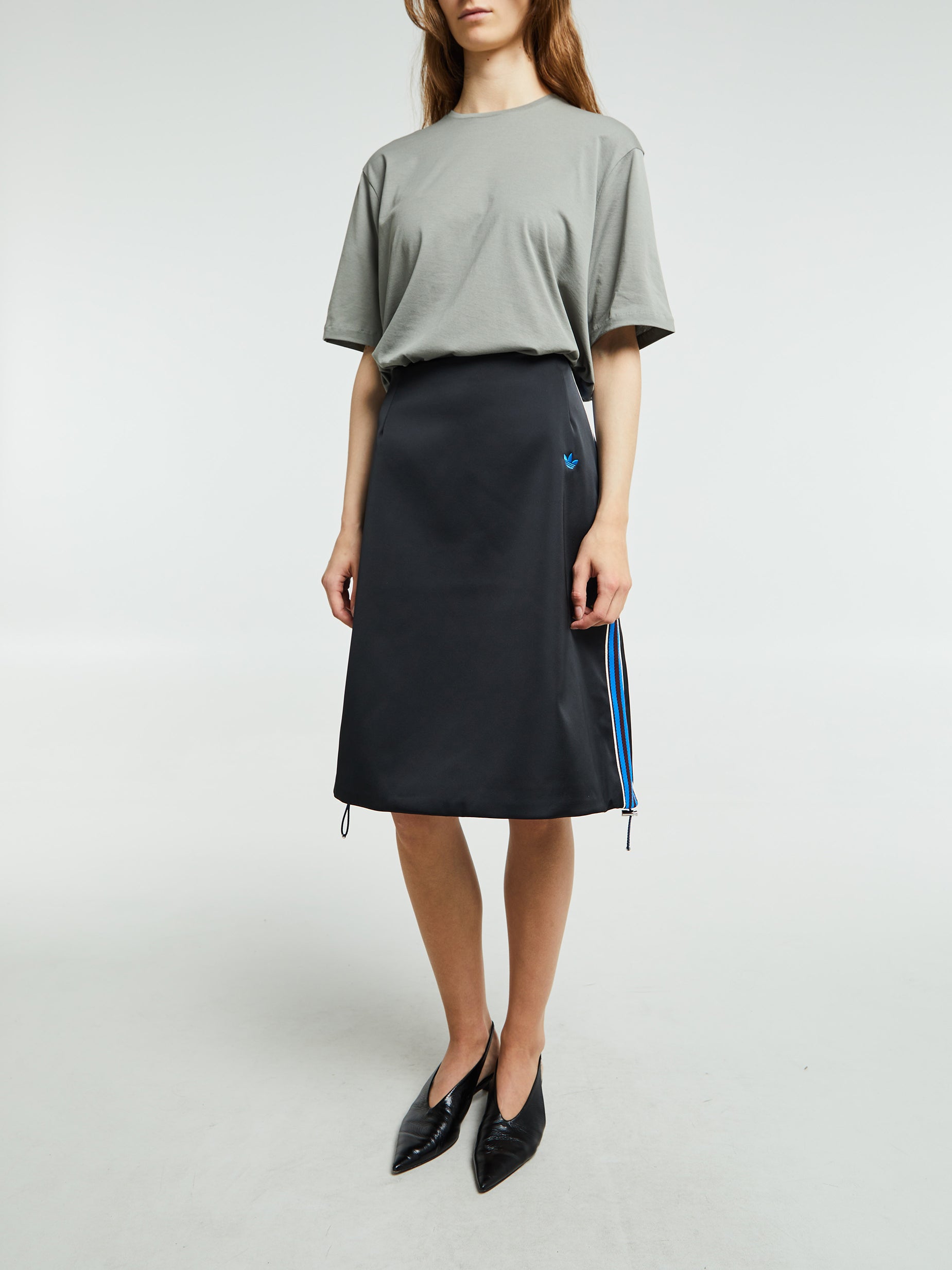Adidas - Wales Bonner Womens Satin skirt in Black