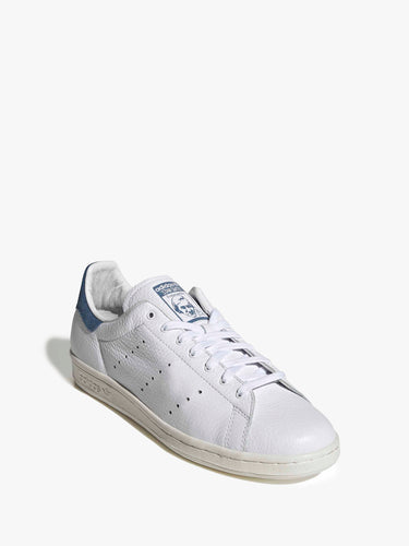 Adidas - Stan Smith 80s Sneakers in Cloud White, Focus Blue and Off White