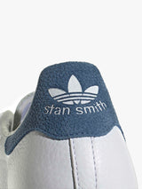 Adidas - Stan Smith 80s Sneakers in Cloud White, Focus Blue and Off White