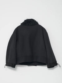 AF Agger - Hainsworth Wool Officer Jacket in Black