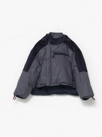 Re-Down Ripstop Dunjakke i Navy