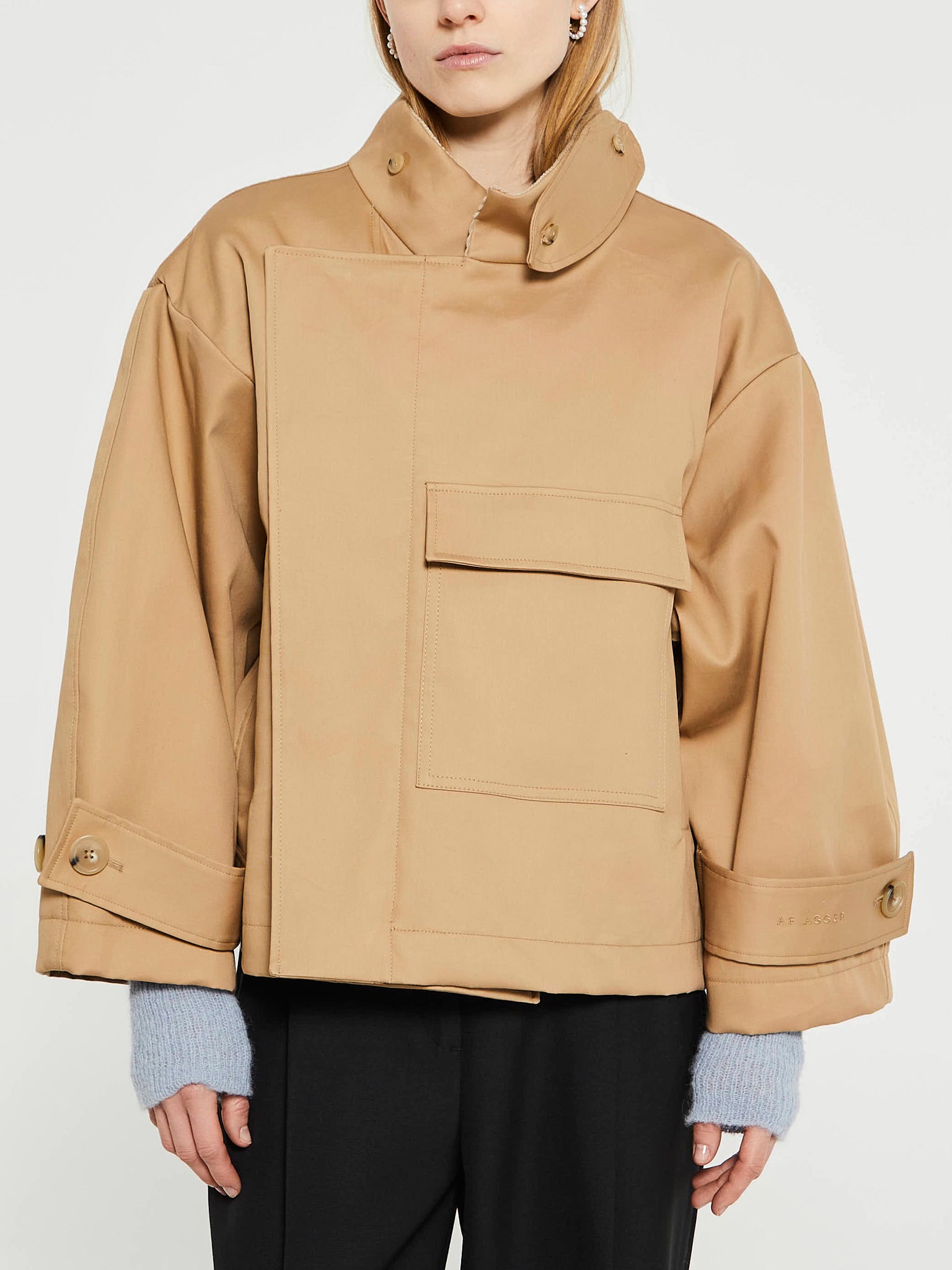 Water Resistant Jacket in Beige