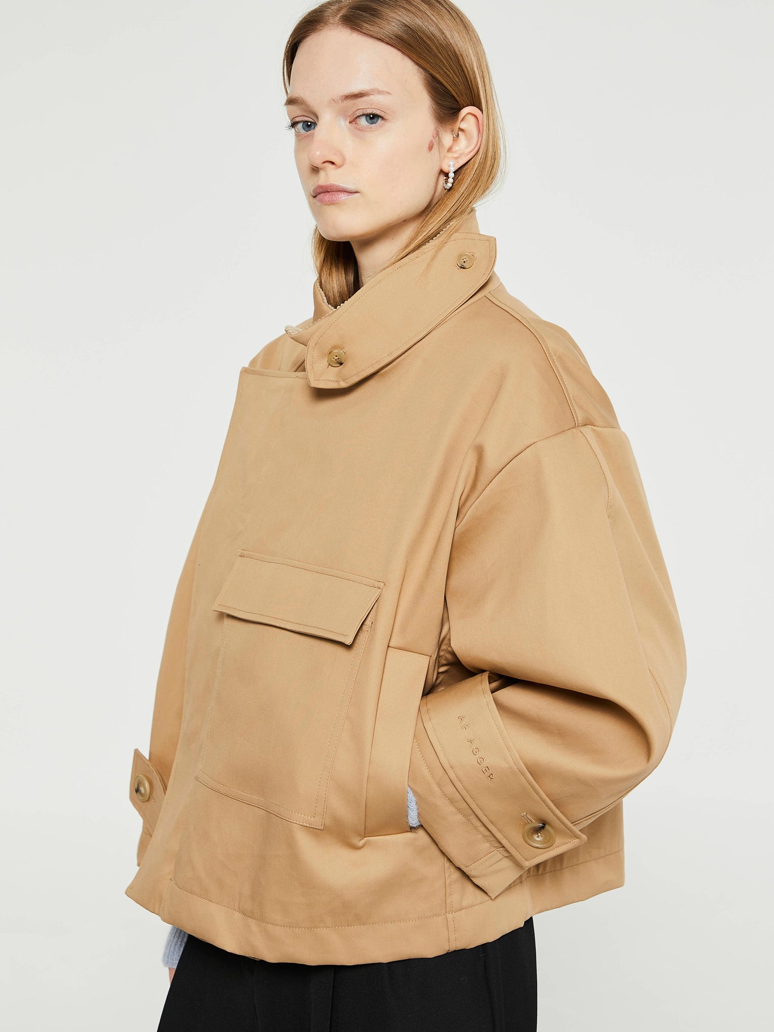 AF Agger - Water Resistant Jacket in Beige