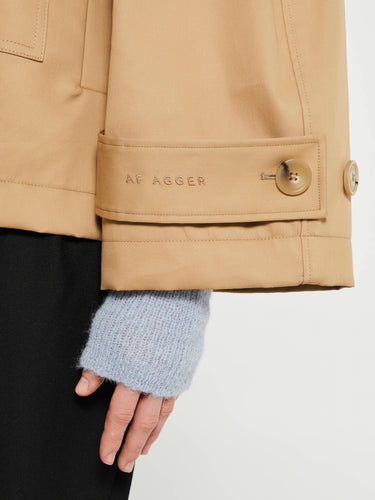 AF Agger - Water Resistant Jacket in Beige