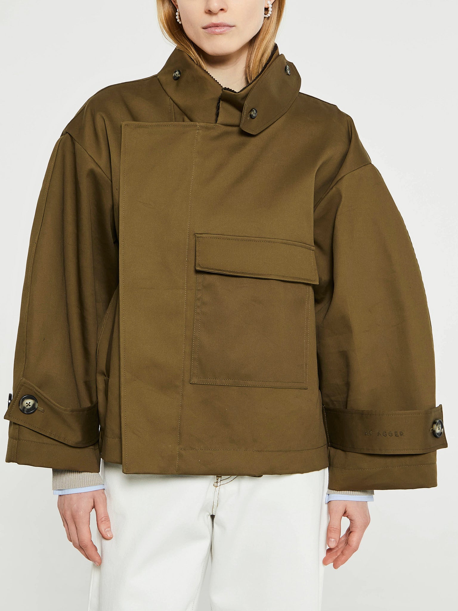 Water Resistant Jacket in Loden