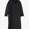 AF Agger - Hainsworth Wool Officer Coat in Black