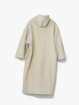 AF Agger - Klippan boiled wool duffle coat in Oatmeal