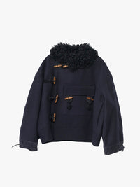 AF Agger - Hainsworth Wool Officer Jacket in Navy