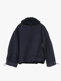 AF Agger - Hainsworth Wool Officer Jacket in Navy