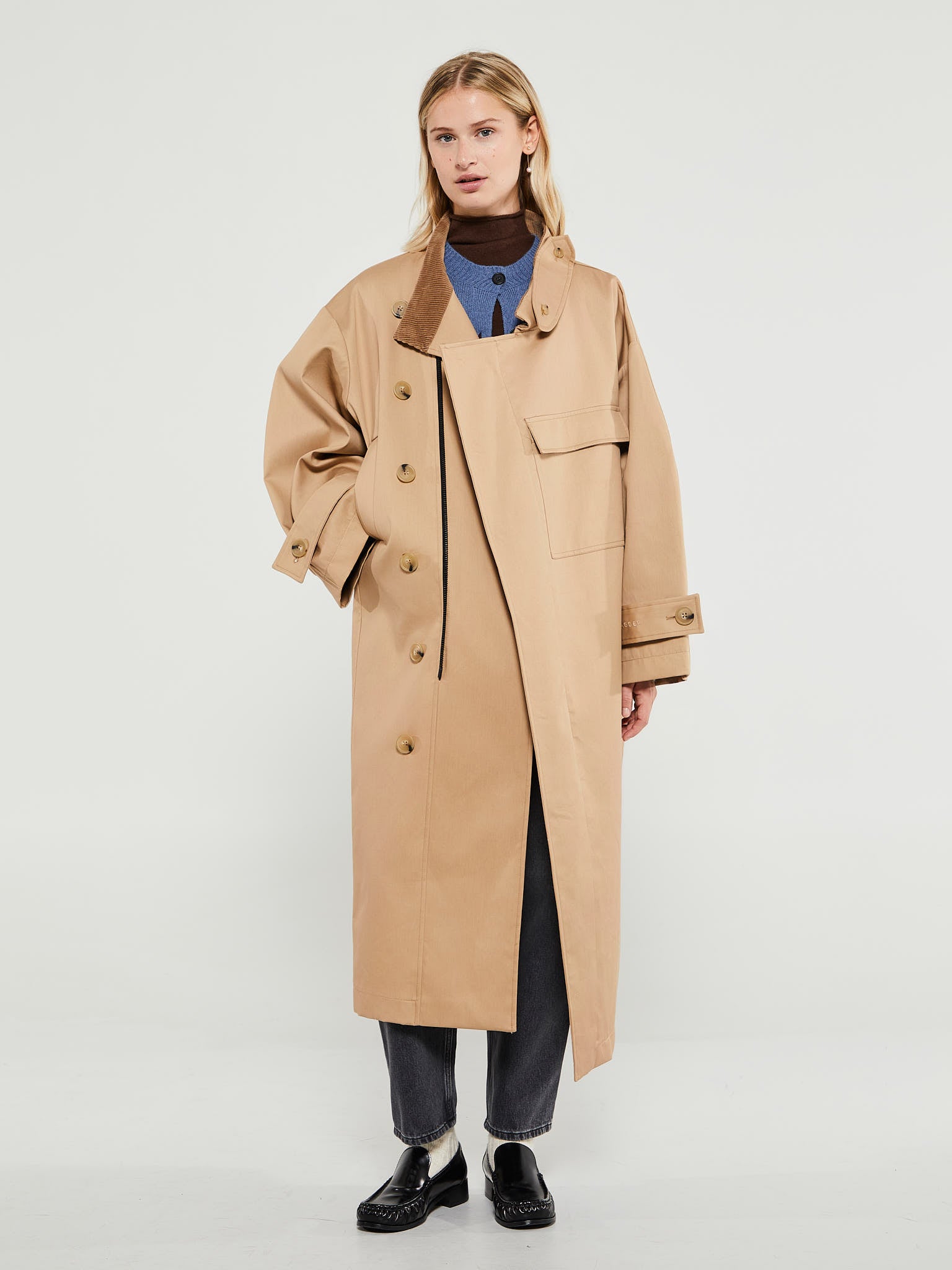 AF Agger - Water Resistant Coat in Beige