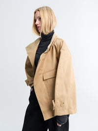 AF Agger - Water Resistant Jacket in Beige