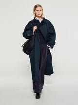 AF Agger - Water Resistant Coat in Navy