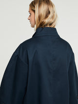AF Agger - Water Resistant Coat in Navy
