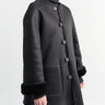 AF Agger - Shearling Coat in Black