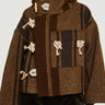 AF Agger - Klippan Boiled Wool Hooded Jacket in Brown