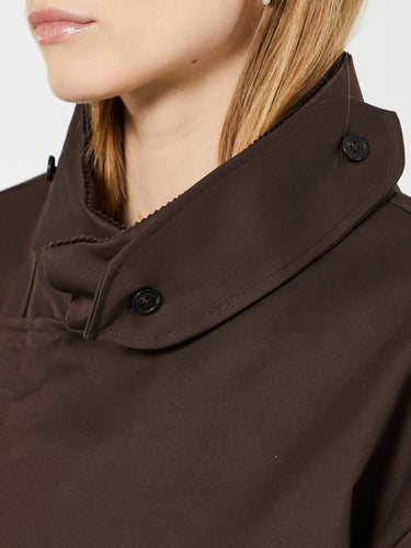 AF Agger - Water Resistant Jacket in Dark Brown