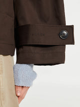 AF Agger - Water Resistant Jacket in Dark Brown