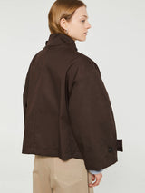 AF Agger - Water Resistant Jacket in Dark Brown