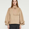 AF Agger - Water Resistant Jacket in Cool Beige
