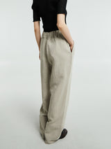 AF Agger - Linen Casual Pants in Nature