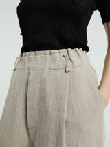 AF Agger - Linen Casual Pants in Nature