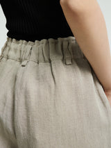 AF Agger - Linen Casual Pants in Nature