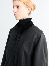 AF Agger - Oilskin Jacket in Black