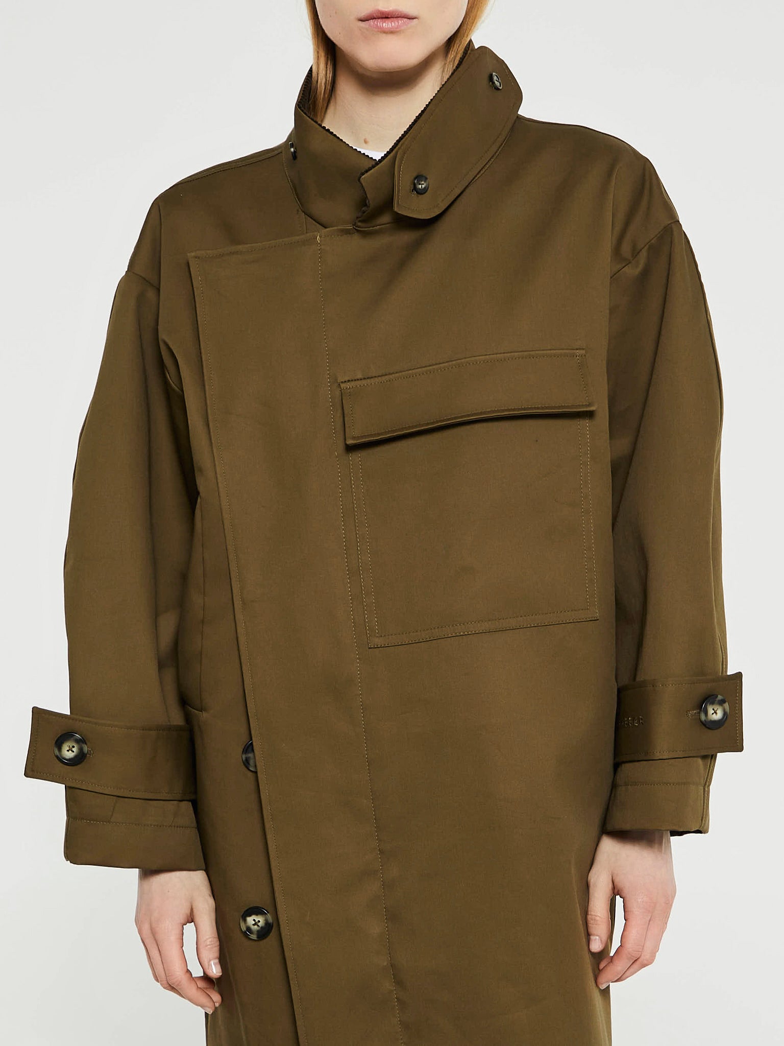 Water Resistant Coat in Loden