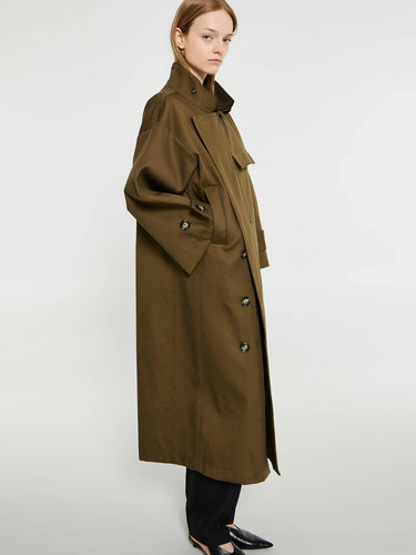 AF Agger - Water Resistant Coat in Loden